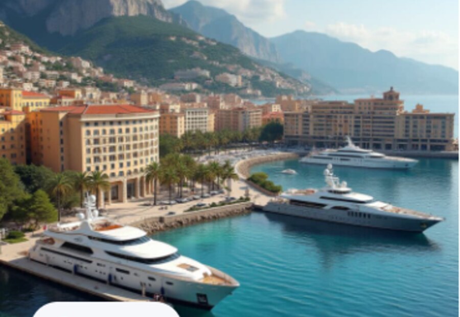 Luxury vehicle route visual for Marbella